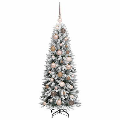 vidaXL Artificial Christmas Tree White 120 cm 4