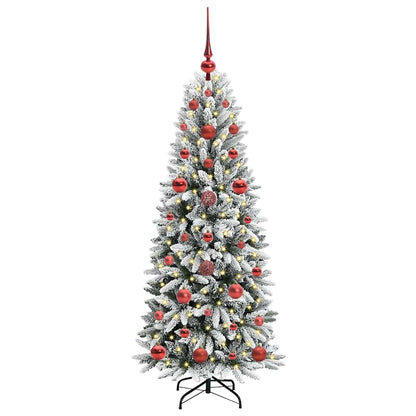 vidaXL Artificial Christmas Tree White 120 cm 3