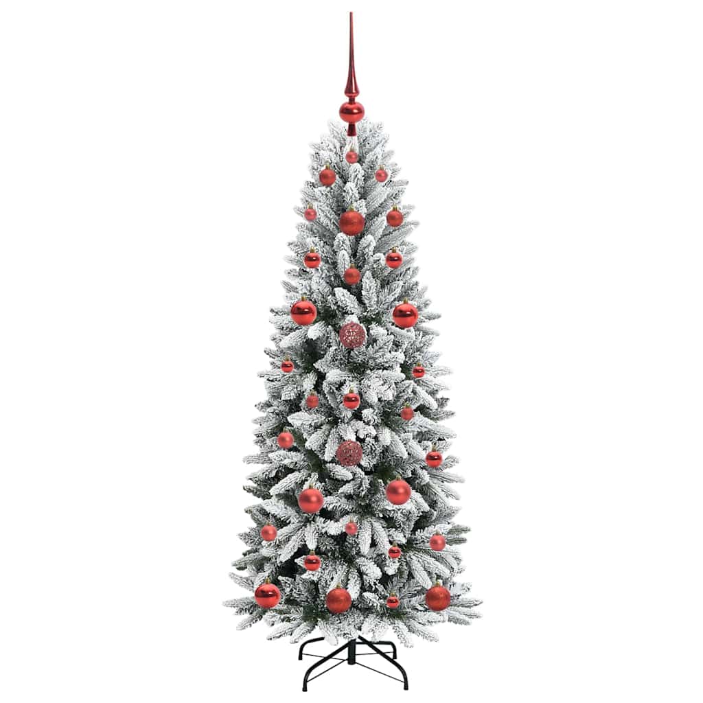 vidaXL Artificial Christmas Tree White 120 cm 4