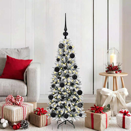 vidaXL Artificial Christmas Tree White 120 cm 1