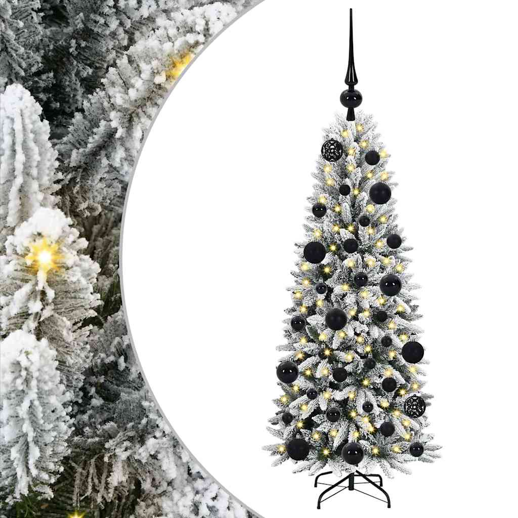 vidaXL Artificial Christmas Tree White 120 cm 2
