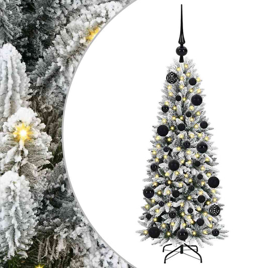 vidaXL Artificial Christmas Tree White 120 cm 2