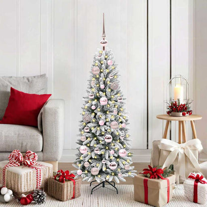 vidaXL Artificial Christmas Tree White 120 cm 1