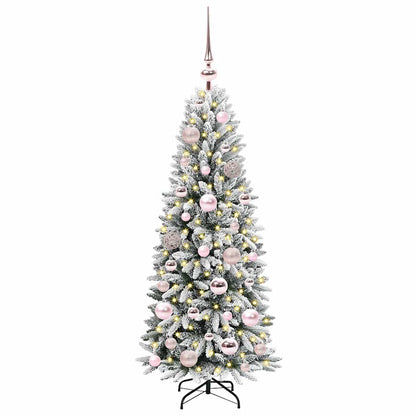 vidaXL Artificial Christmas Tree White 120 cm 3