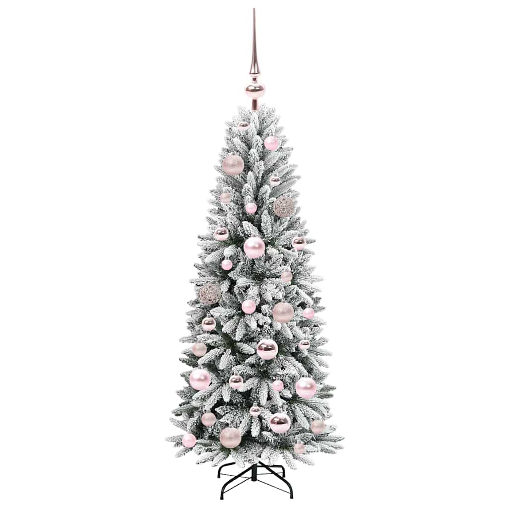 vidaXL Artificial Christmas Tree White 120 cm 4