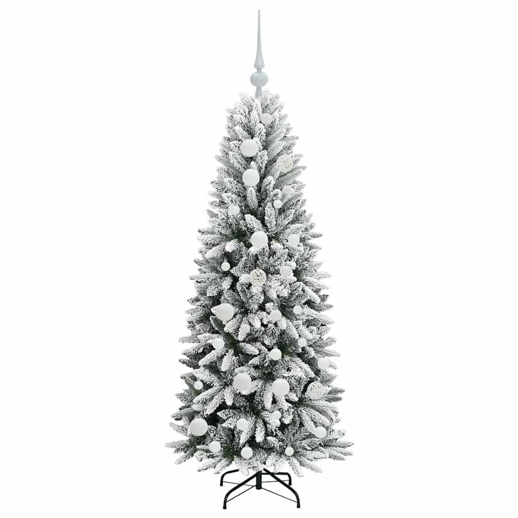 vidaXL Artificial Christmas Tree White 120 cm 4