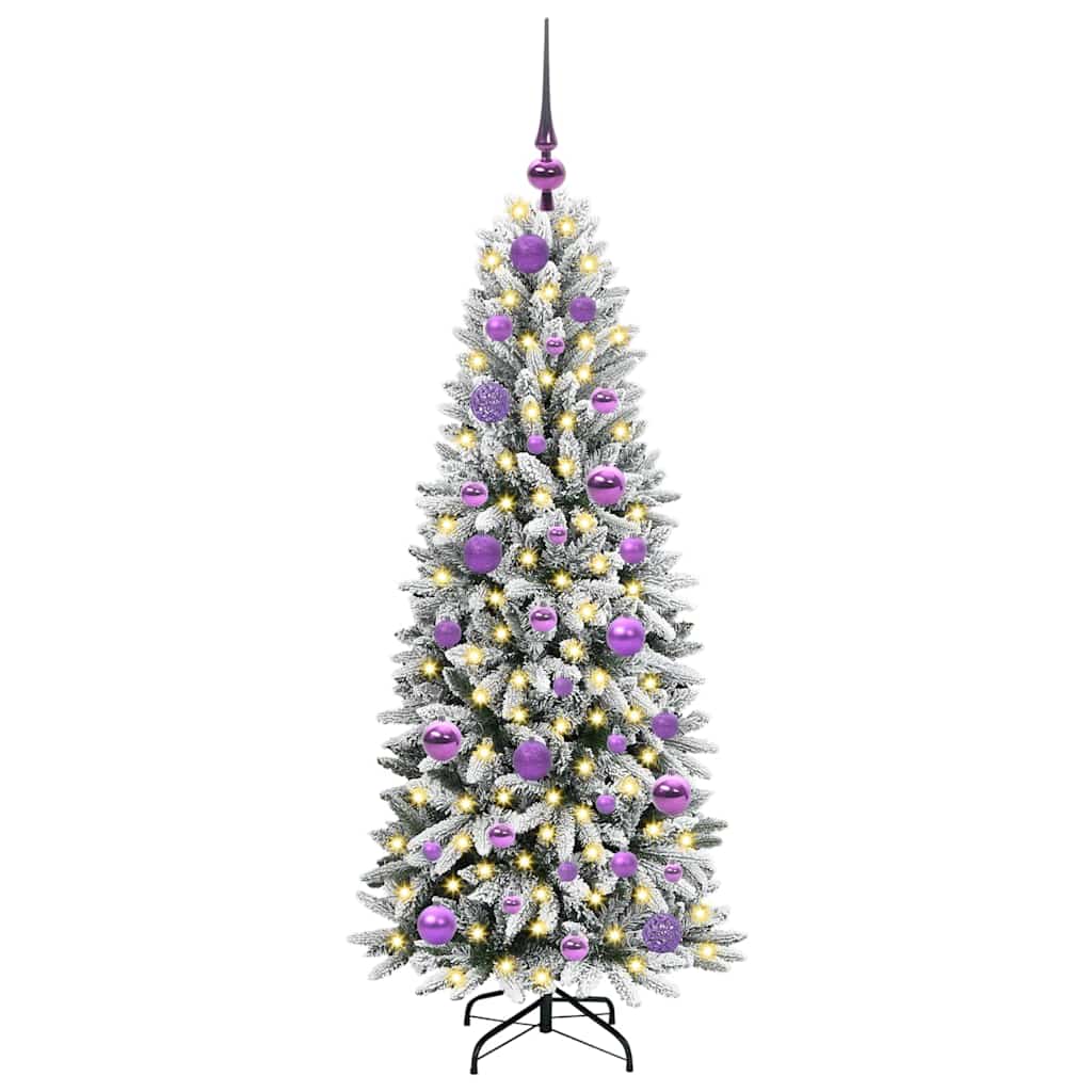 vidaXL Artificial Christmas Tree White 120 cm 3