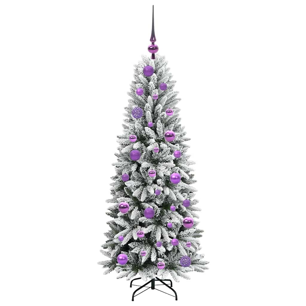 vidaXL Artificial Christmas Tree White 120 cm 4