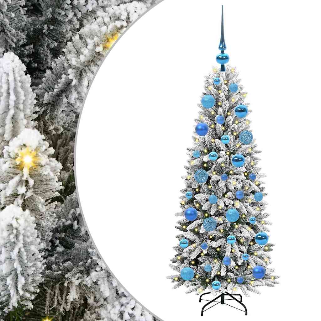 vidaXL Artificial Christmas Tree White 120 cm 2