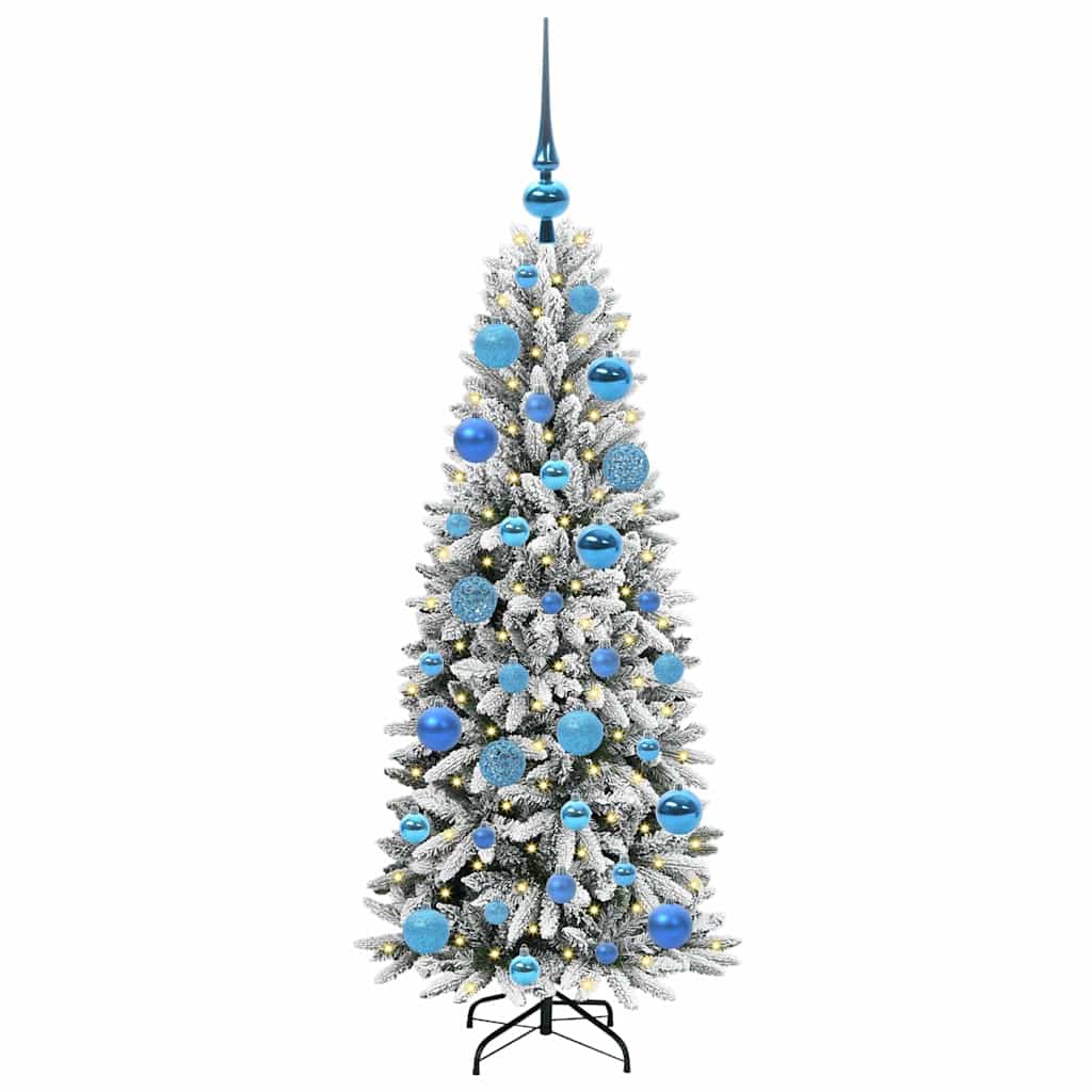 vidaXL Artificial Christmas Tree White 120 cm 3