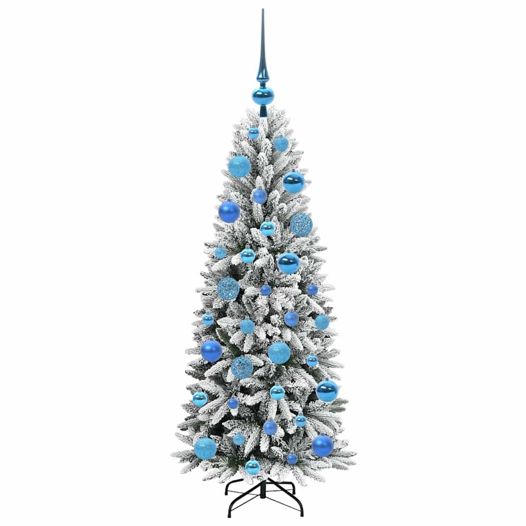 vidaXL Artificial Christmas Tree White 120 cm 4