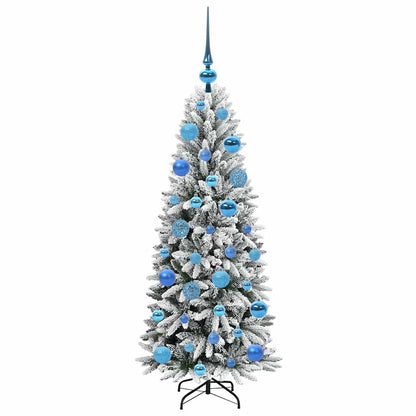 vidaXL Artificial Christmas Tree White 120 cm 4