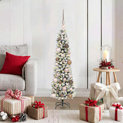 vidaXL Artificial Christmas Tree White 120 cm 1