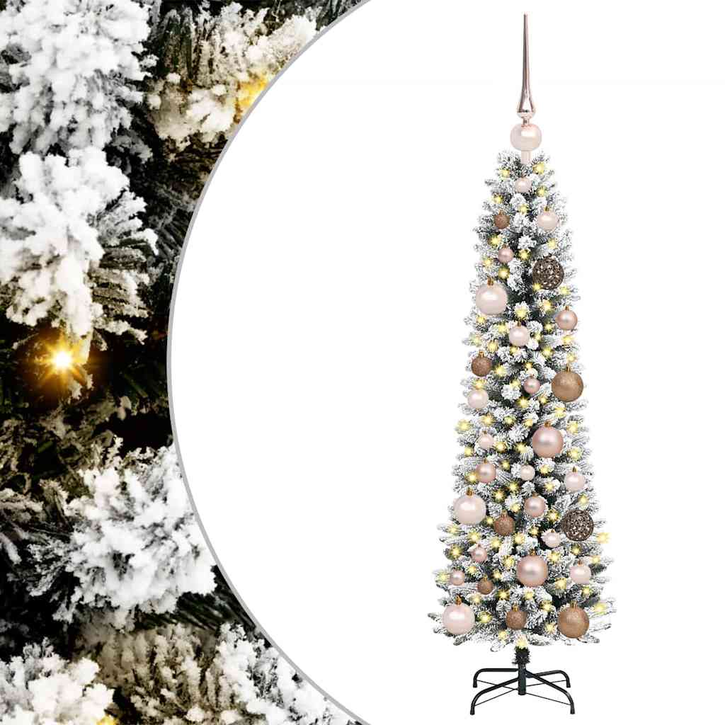 vidaXL Artificial Christmas Tree White 120 cm 2