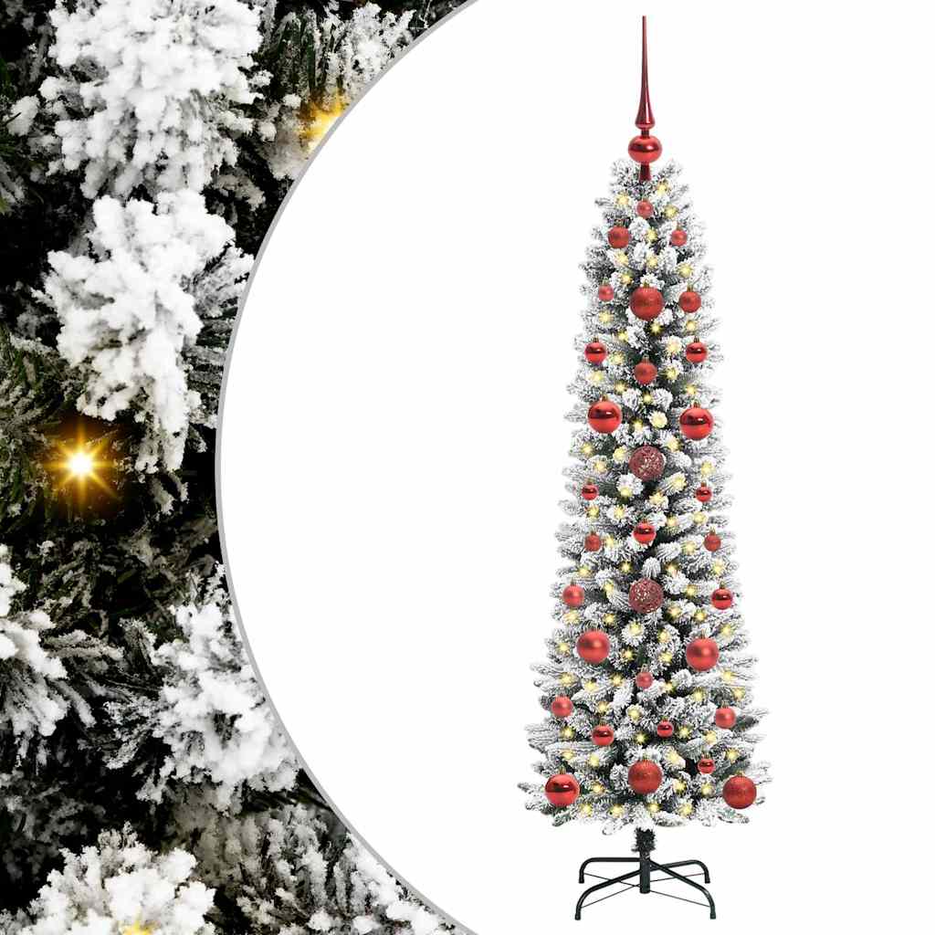 vidaXL Artificial Christmas Tree White 120 cm 2
