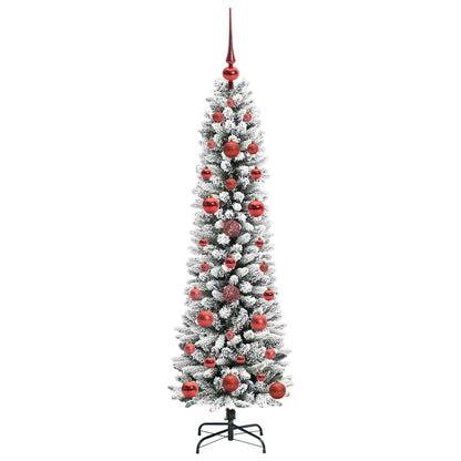 vidaXL Artificial Christmas Tree White 120 cm 4