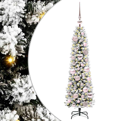vidaXL Artificial Christmas Tree White 120 cm 2