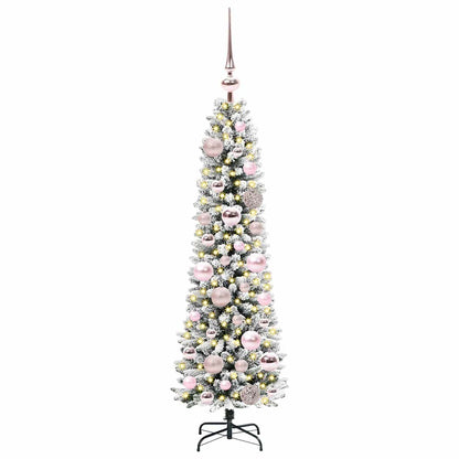 vidaXL Artificial Christmas Tree White 120 cm 3