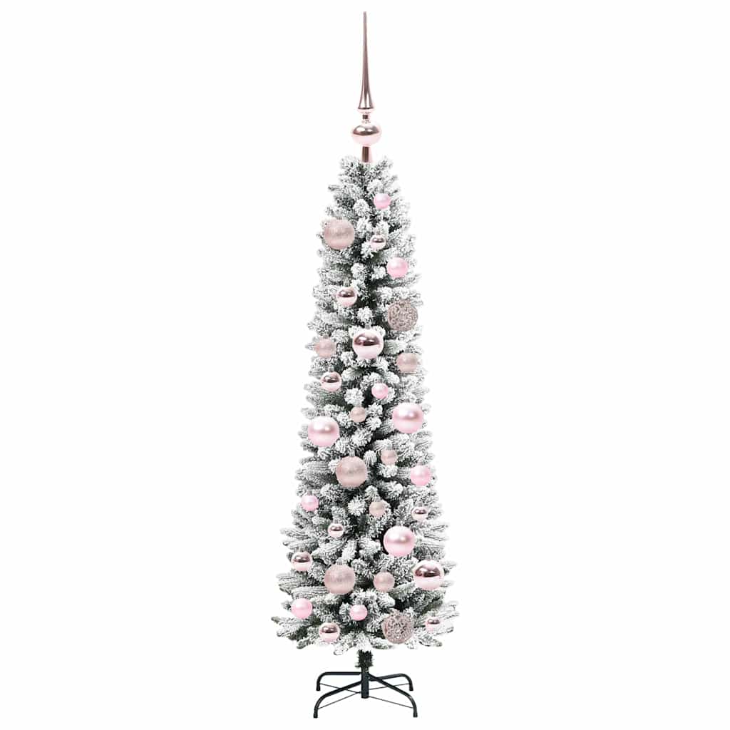 vidaXL Artificial Christmas Tree White 120 cm 4