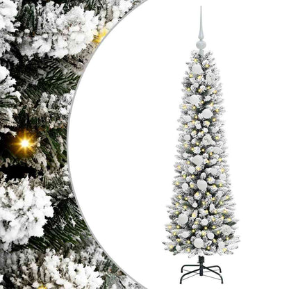 vidaXL Artificial Christmas Tree White 120 cm 2