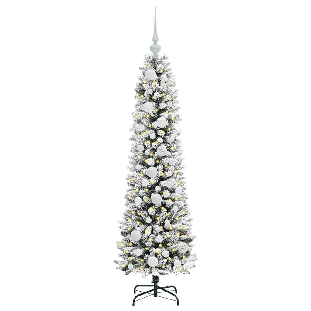 vidaXL Artificial Christmas Tree White 120 cm 3