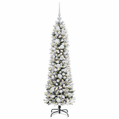 vidaXL Artificial Christmas Tree White 120 cm 3