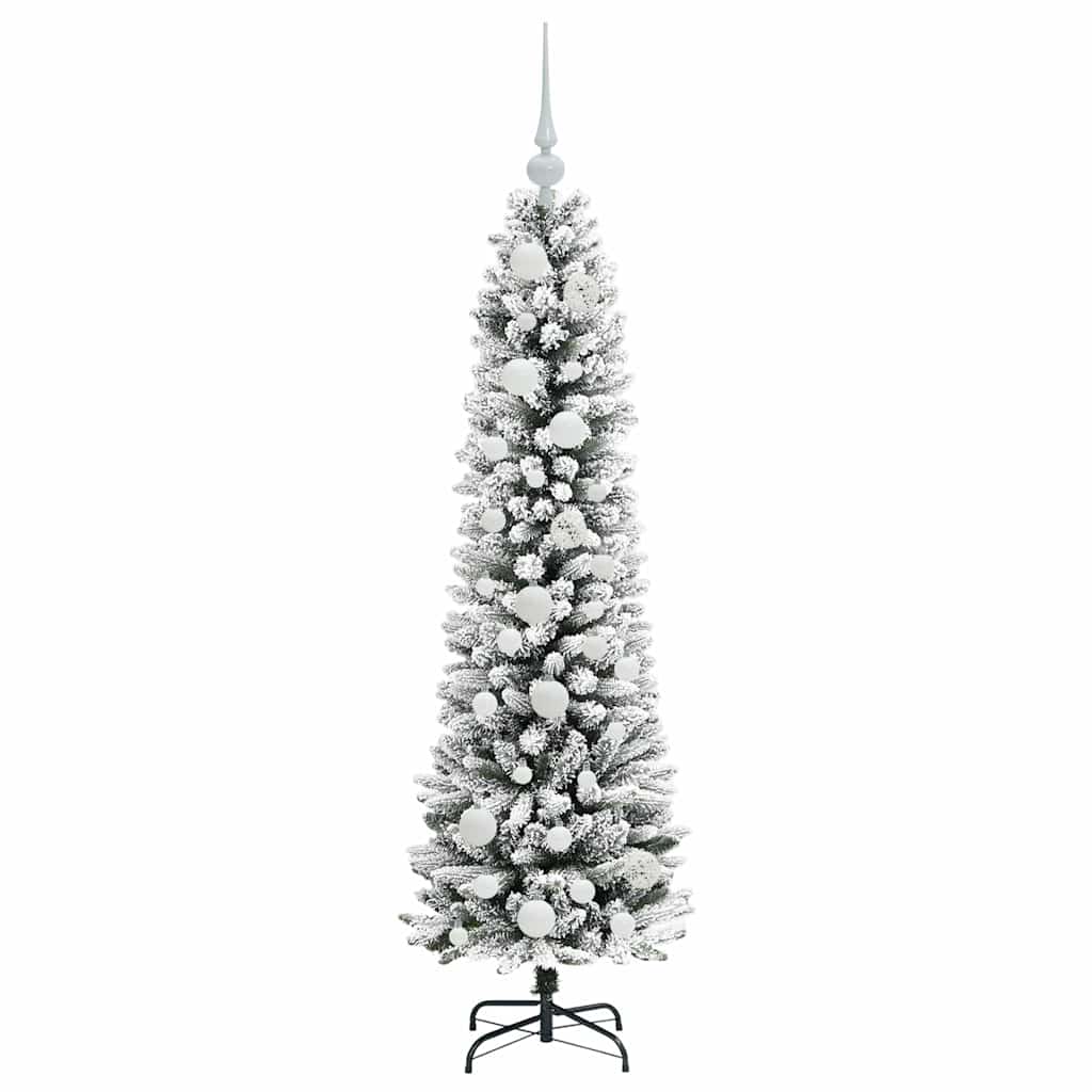 vidaXL Artificial Christmas Tree White 120 cm 4