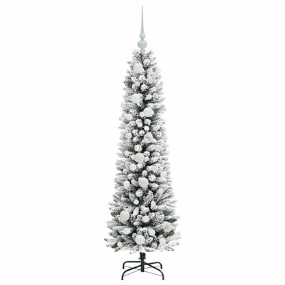 vidaXL Artificial Christmas Tree White 120 cm 4