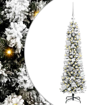 vidaXL Artificial Christmas Tree White 120 cm 2