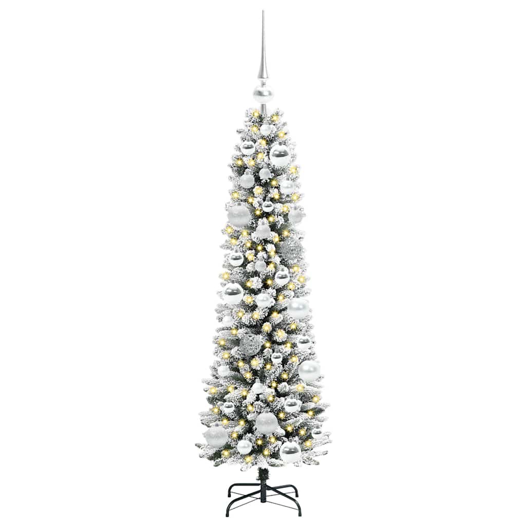 vidaXL Artificial Christmas Tree White 120 cm 3
