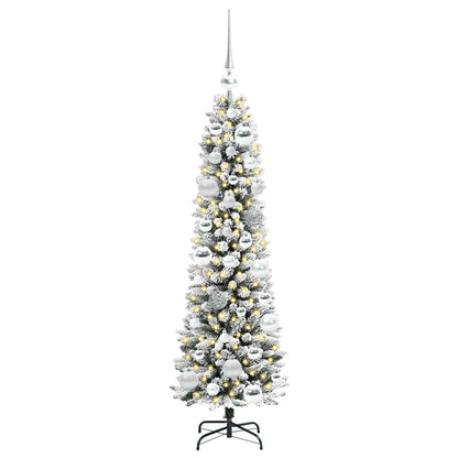 vidaXL Artificial Christmas Tree White 120 cm 3