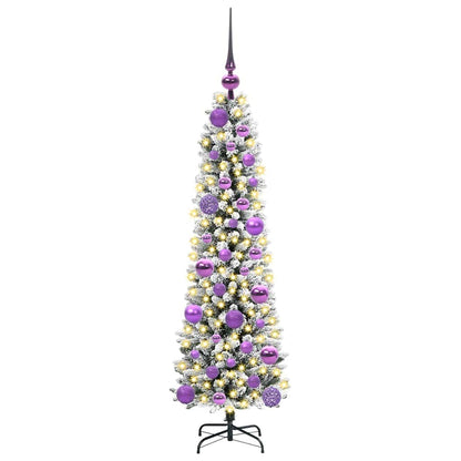vidaXL Artificial Christmas Tree White 120 cm 3