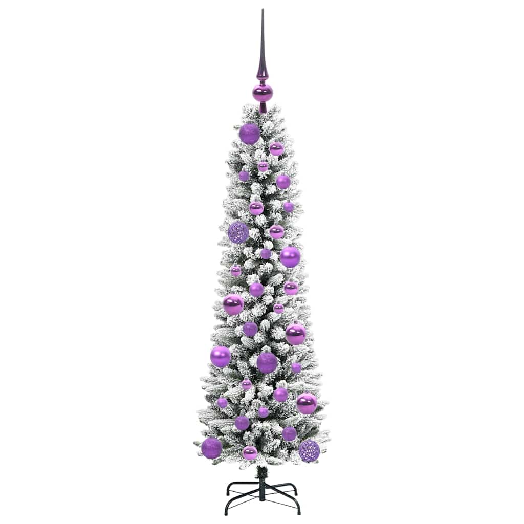 vidaXL Artificial Christmas Tree White 120 cm 4