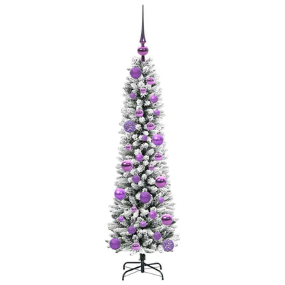 vidaXL Artificial Christmas Tree White 120 cm 4