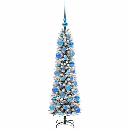 vidaXL Artificial Christmas Tree White 120 cm 4