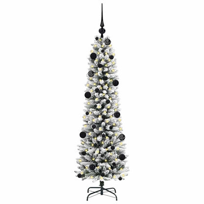 vidaXL Artificial Christmas Tree White 150 cm 3