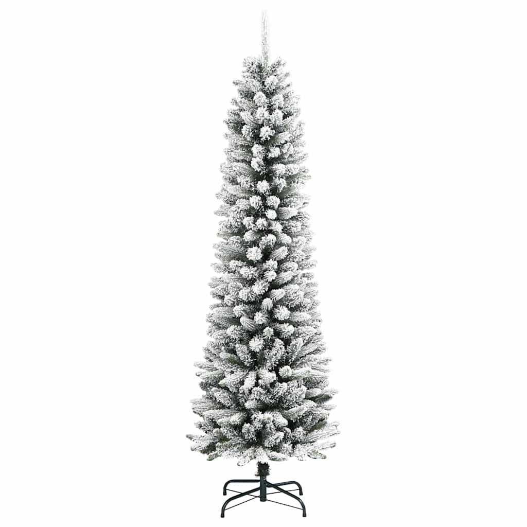 vidaXL Artificial Christmas Tree White 150 cm 5