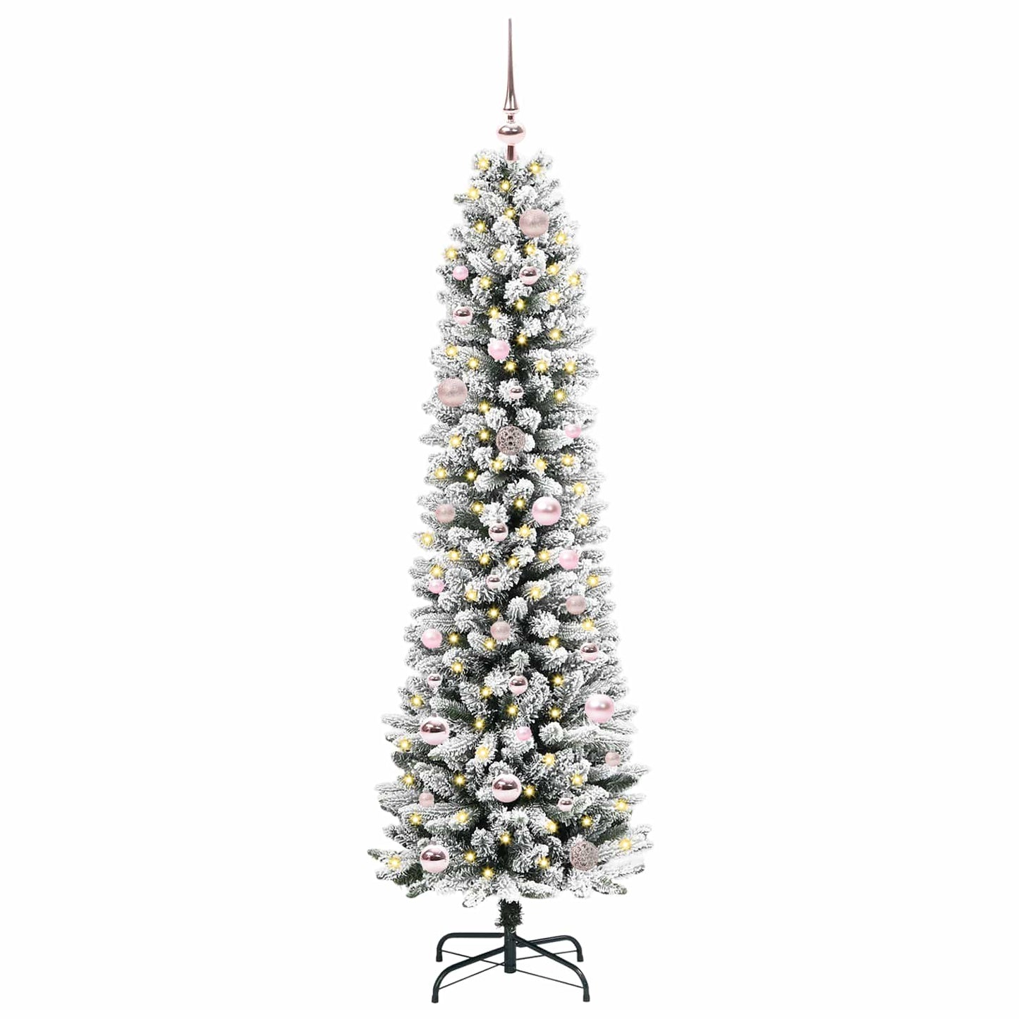 vidaXL Artificial Christmas Tree White 150 cm 3
