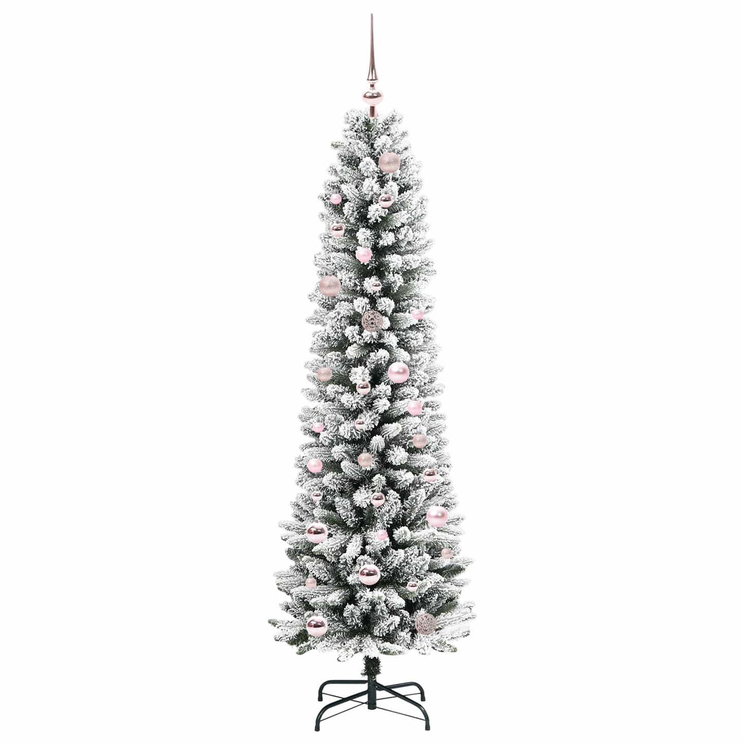 vidaXL Artificial Christmas Tree White 150 cm 4