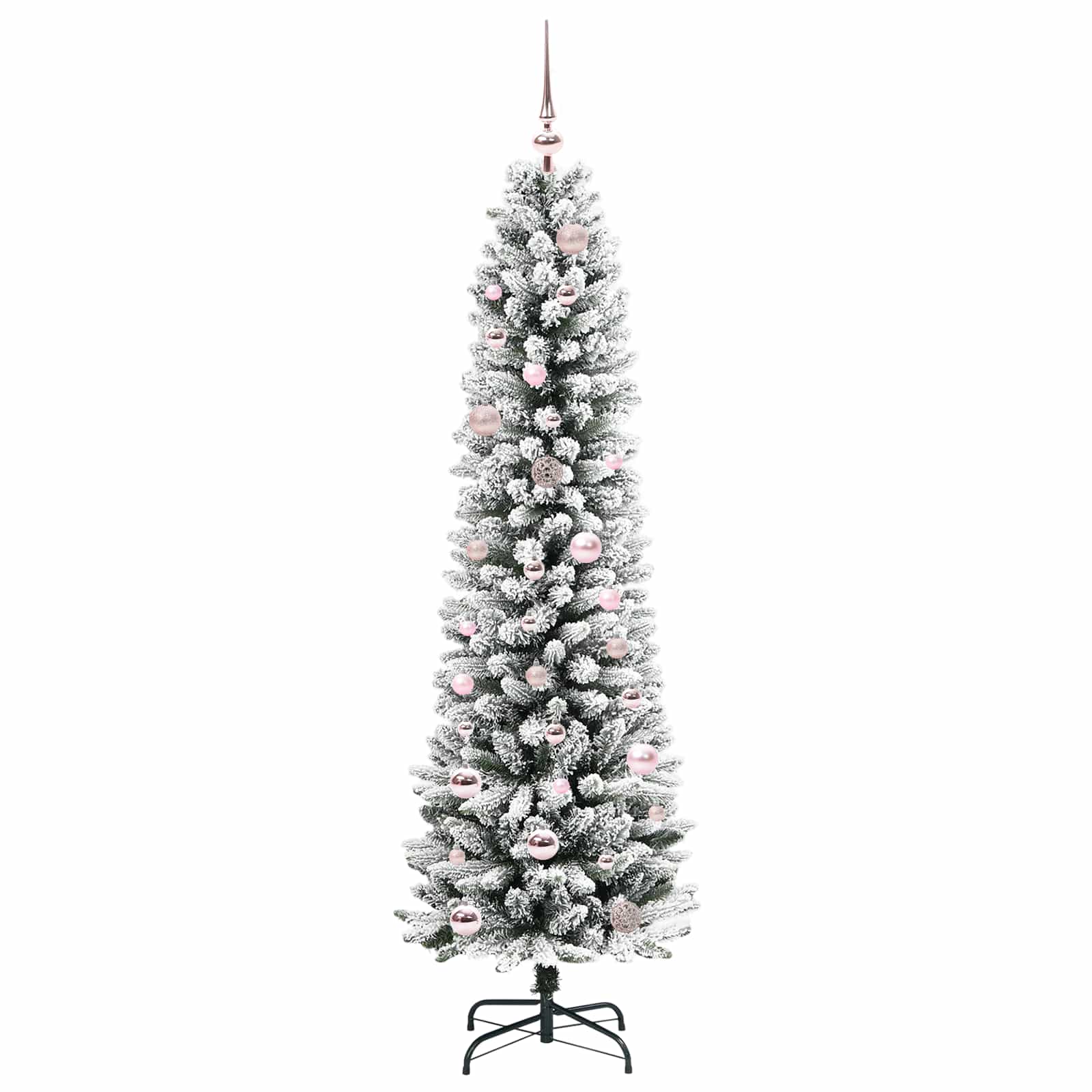 vidaXL Artificial Christmas Tree White 150 cm 4