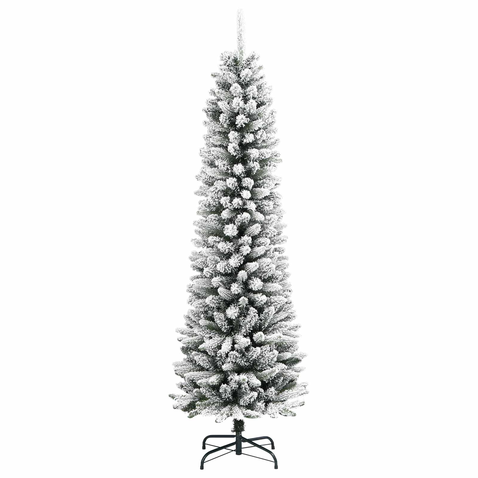 vidaXL Artificial Christmas Tree White 150 cm 5