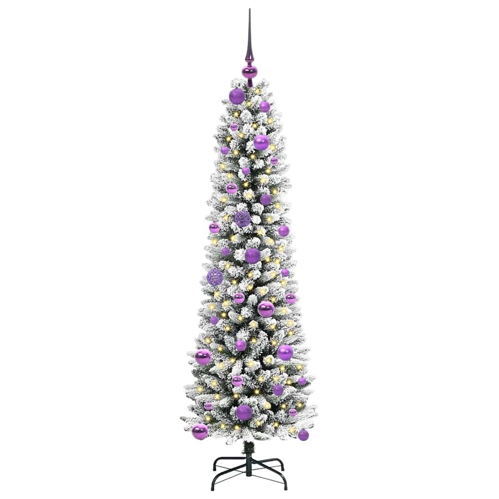 vidaXL Artificial Christmas Tree White 150 cm 3