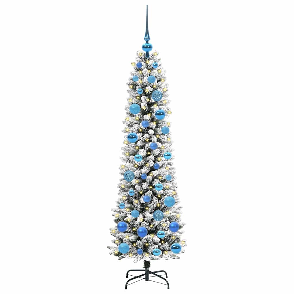 vidaXL Artificial Christmas Tree White 150 cm 3