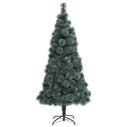 vidaXL Artificial Pre-lit Christmas Tree with Ball Set Green 150 cm 5
