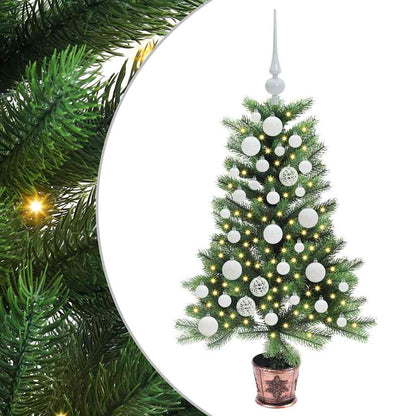 vidaXL Christmas Tree with 150 LEDs with Stand Green 90 cm PE 2