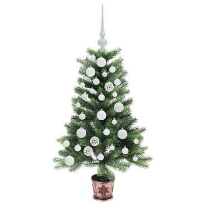 vidaXL Christmas Tree with 150 LEDs with Stand Green 90 cm PE 4