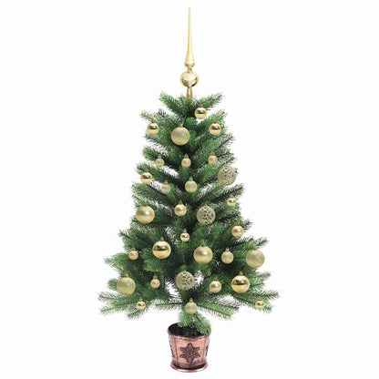 vidaXL Christmas Tree with 150 LEDs with Stand Green 90 cm PE 4