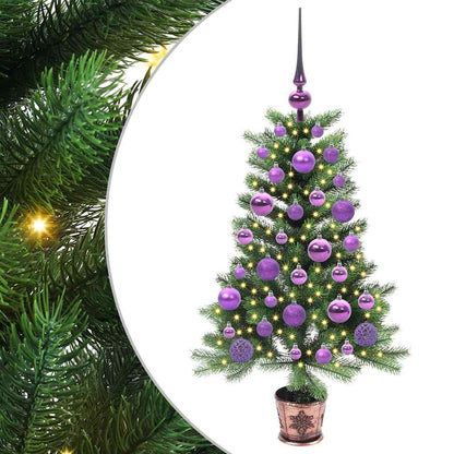 vidaXL Christmas Tree with 150 LEDs with Stand Green 90 cm PE 2