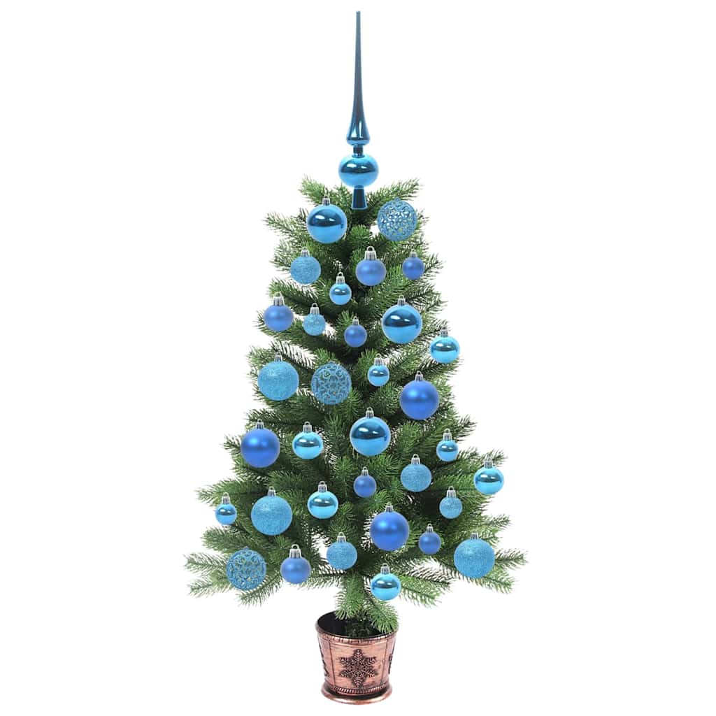 vidaXL Christmas Tree with 150 LEDs with Stand Green 90 cm PE 4