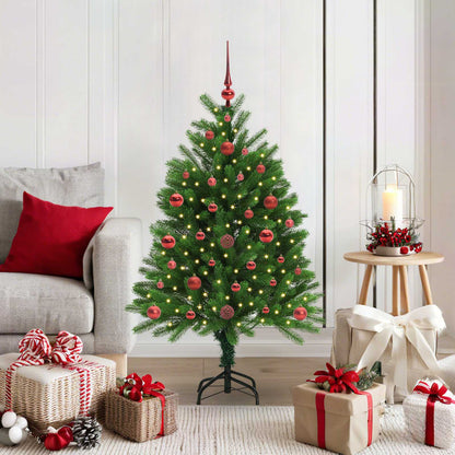 vidaXL Christmas Tree with 150 LEDs with Stand Green 120 cm PE 1